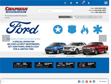 Tablet Screenshot of chapmansellsvw.com